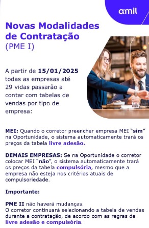 Novas Modalidades de Contratação Amil: O que muda para Corretores?