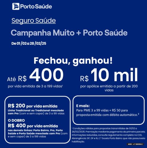 Campanha Muito + Porto Saúde: Uma Oportunidade Imperdível para Corretores!