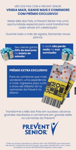 Aproveite o Mês dos Pais com a Prevent Senior!