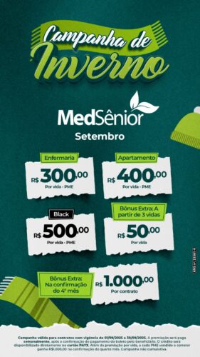 Campanha de Inverno MedSênior: Oportunidade Imperdível para Corretores
