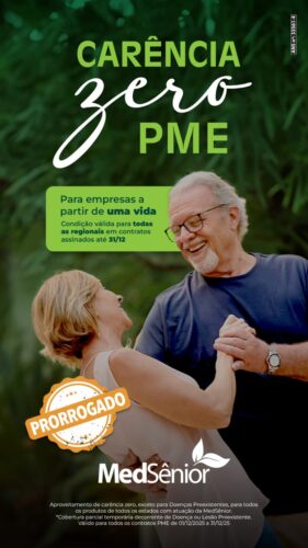 Conheça a Carência Zero da MedSénior
