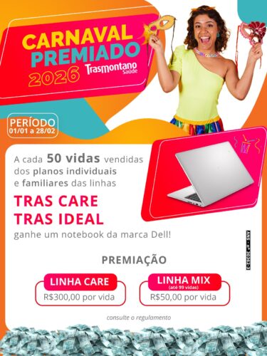 Carnaval Premiado 2026: Oportunidade Imperdível para Corretores de Planos de Saúde