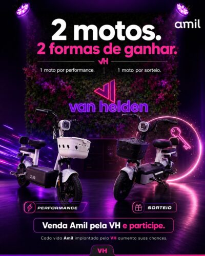 Ganhe Motos com a Van Helden Corretora!